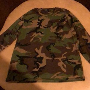 Ralph Lauren Camo long sleeve